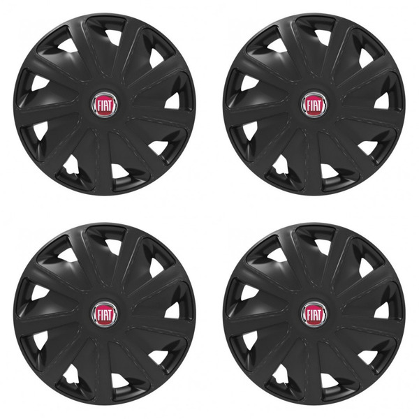 poklice pro Fiat (červené) pre dodávky 15 Craft black