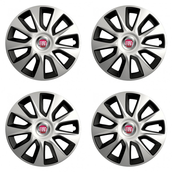 poklice pro Fiat (červené) 17 STRATOS double colour