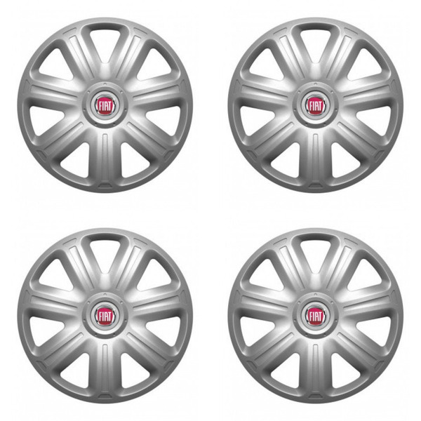 poklice pro Fiat (červené) 15 COMFORT