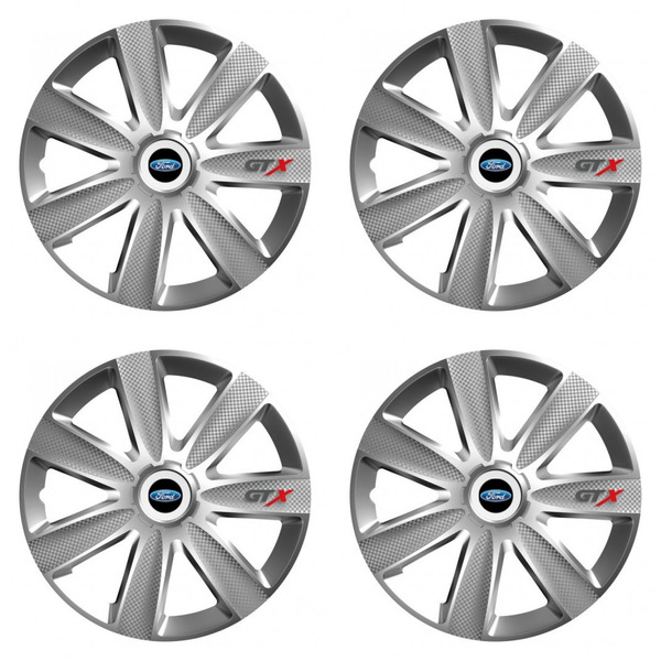 poklice pro Ford 14 GTX CARBON silver