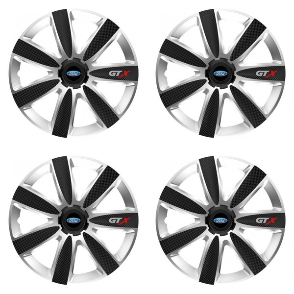 poklice pro Ford 16 GTX CARBON silver/black