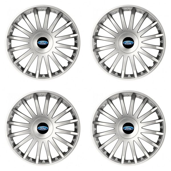 poklice pro Ford 15 CRYSTAL silver