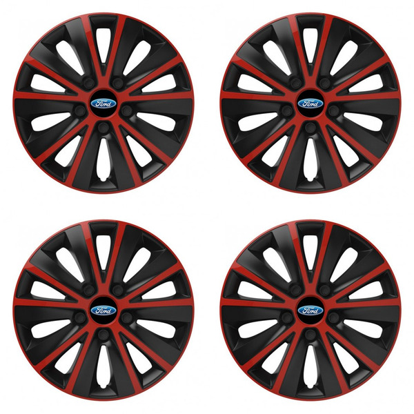 poklice pro Ford 14 RAPIDE red and black