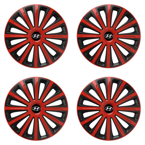 poklice pro Hyundai 15 TREND red and black