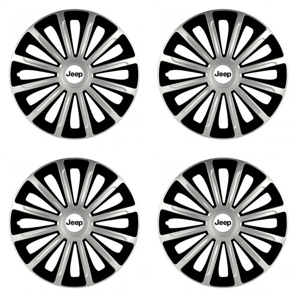 poklice pro Jeep 15 TREND silver and black