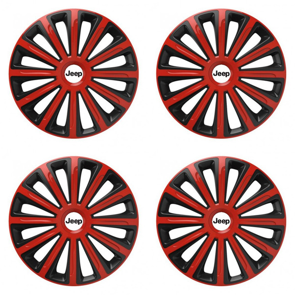poklice pro Jeep 16 TREND red and black