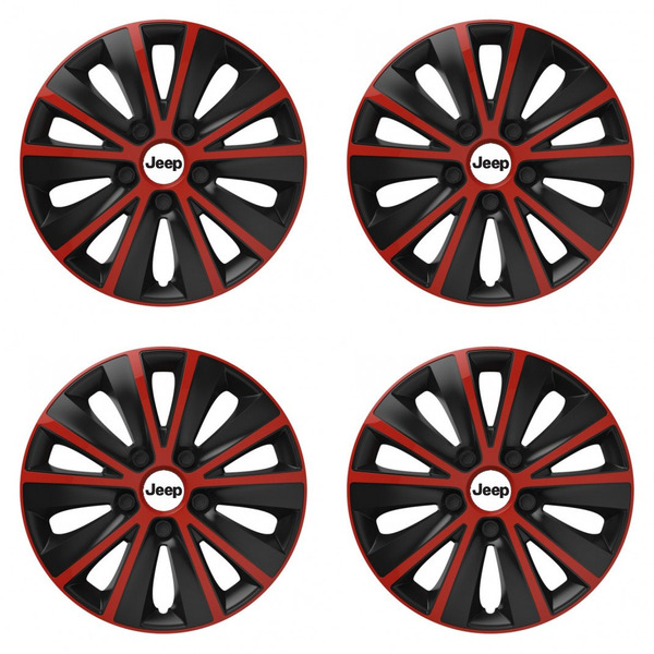 poklice pro Jeep 14 RAPIDE red and black