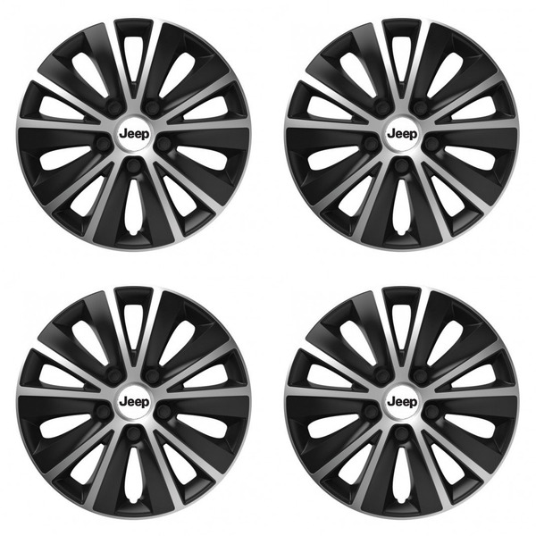 poklice pro Jeep 16 RAPIDE silver and black