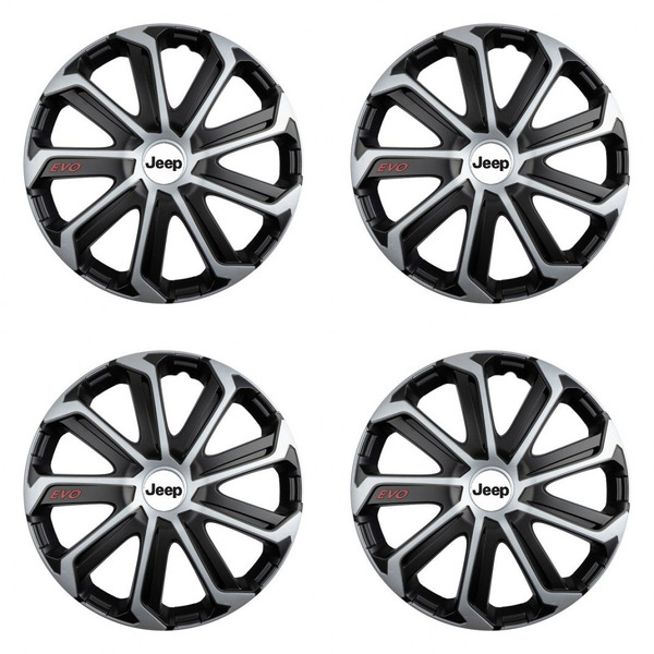 poklice pro Jeep 14 Evo black&silver