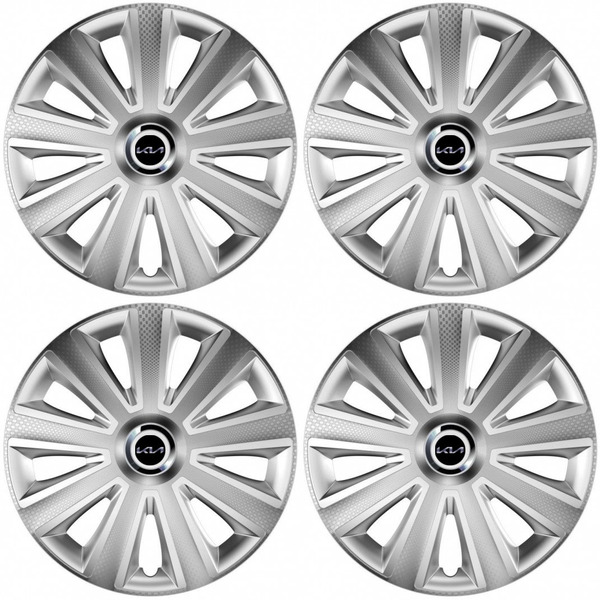 poklice pro Kia (nové logo) 14 Aviator carbon RC silver