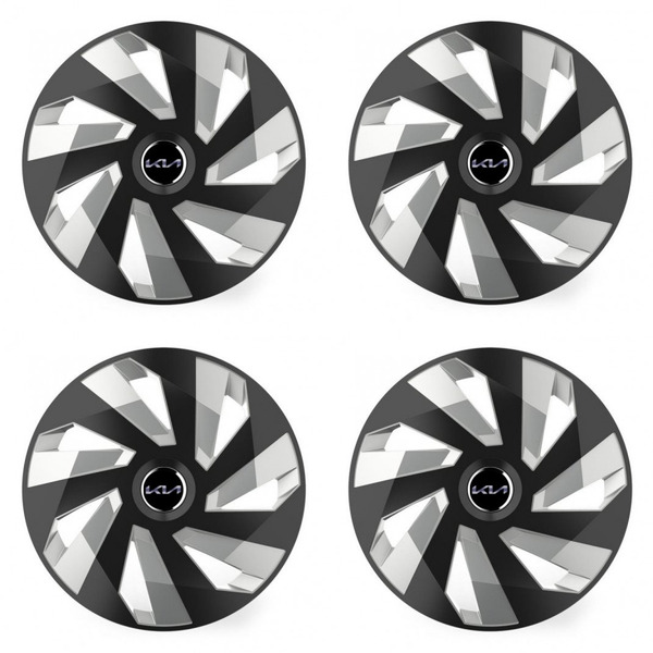 poklice pro Kia (nové logo) 16 Vector RC black and silver