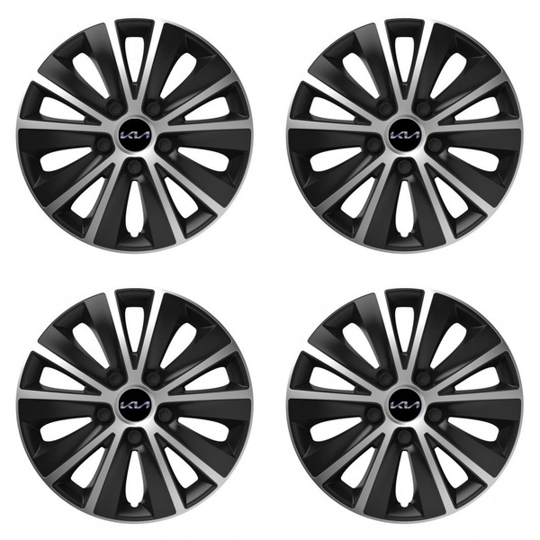 poklice pro Kia (nové logo) 16 RAPIDE silver and black