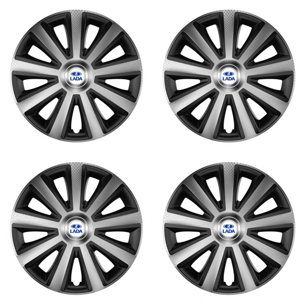 poklice pro Lada 16 Aviator carbon silver&black