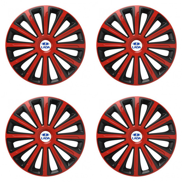 poklice pro Lada 16 TREND red and black