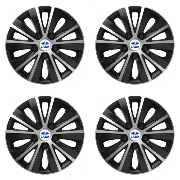 poklice pro Lada 14 RAPIDE silver and black