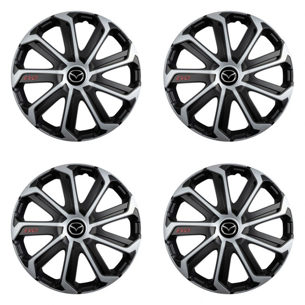 poklice pro Mazda 16 Evo black&silver