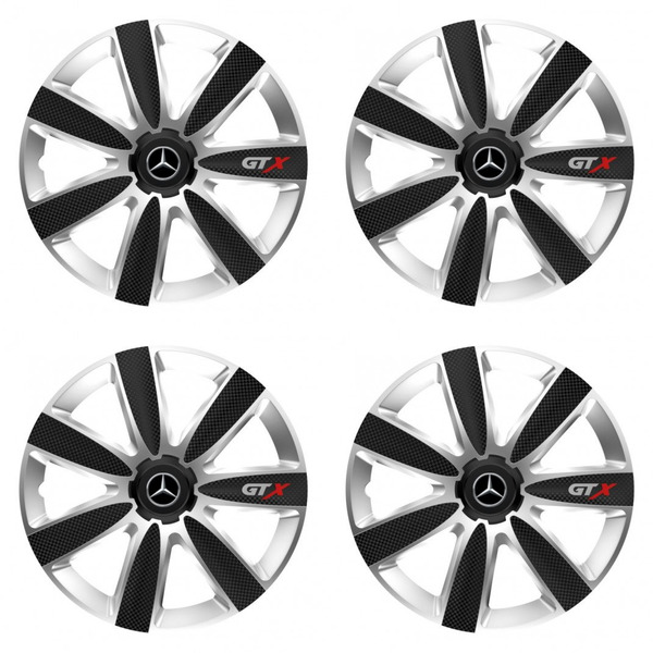 poklice pro Mercedes 14 GTX CARBON silver/black