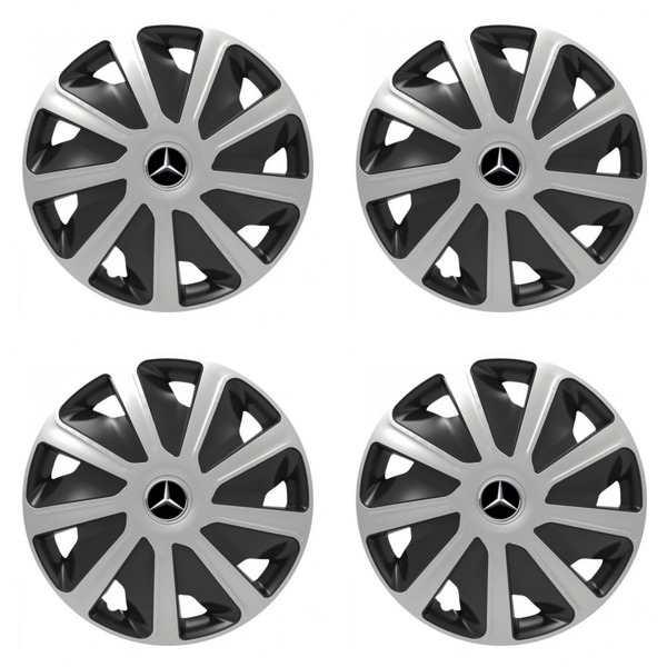 poklice pro Mercedes pre dodávky 16 Craft silver and black