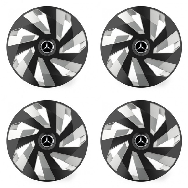 poklice pro Mercedes 14 Vector RC black and silver