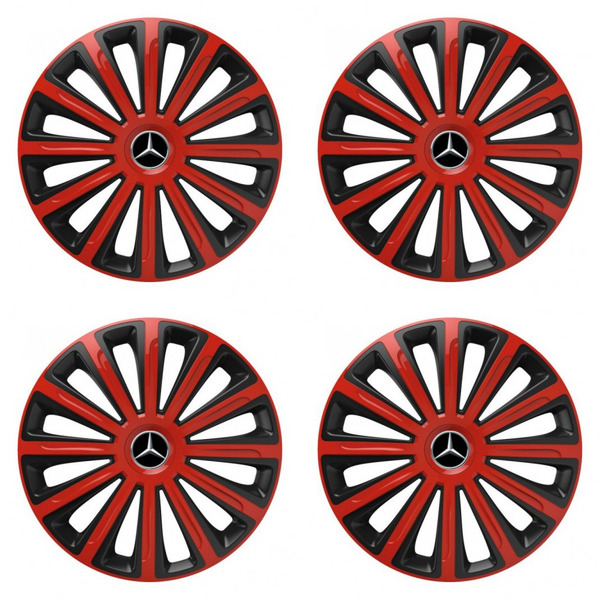 poklice pro Mercedes 15 TREND red and black