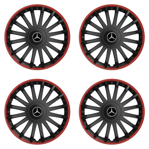 poklice pro Mercedes 16 CRYSTAL RO black