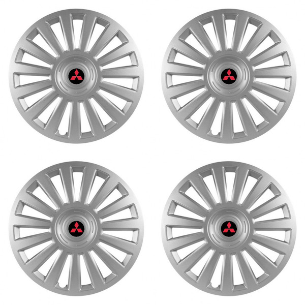 poklice pro Mitsubishi (červené) 14 Luxury