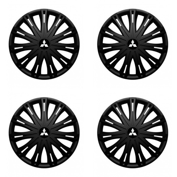 poklice pro Mitsubishi (stříbrné) 16 SPARK BLACK