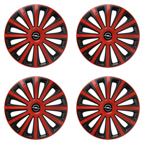 poklice pro Opel 16 TREND red and black