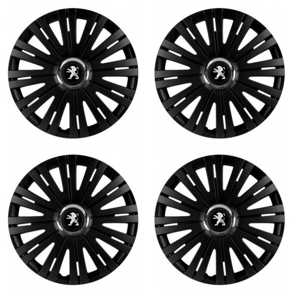 poklice pro Peugeot (staršie logo) 15 ACTIVE RC BLACK