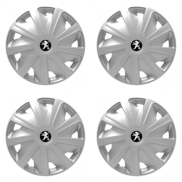 poklice pro Peugeot (staršie logo) pre dodávky 16 Craft silver