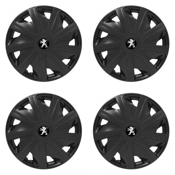 poklice pro Peugeot (staršie logo) pre dodávky 16 Craft black