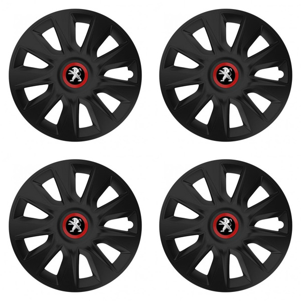 poklice pro Peugeot (staršie logo) 17 STRATOS RR black