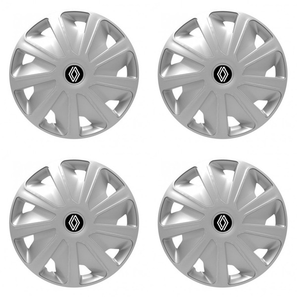 poklice pro Renault (nové logo) pre dodávky 15 Craft silver