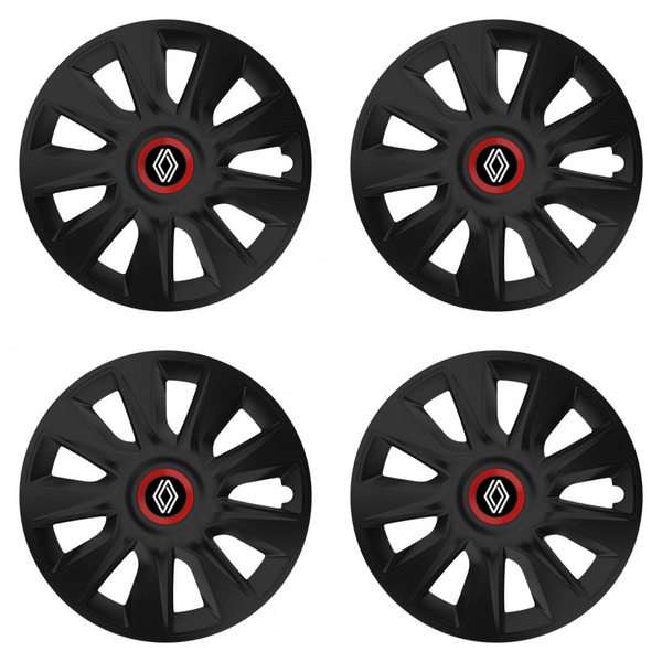 poklice pro Renault (nové logo) 17 STRATOS RR black