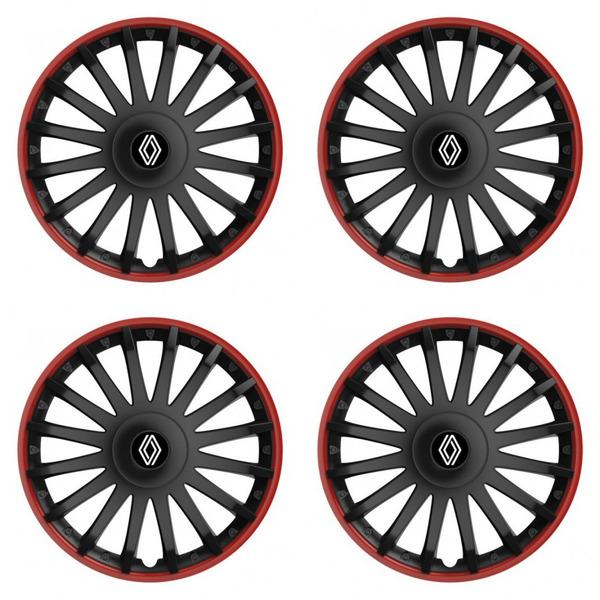 poklice pro Renault (nové logo) 15 CRYSTAL RO black