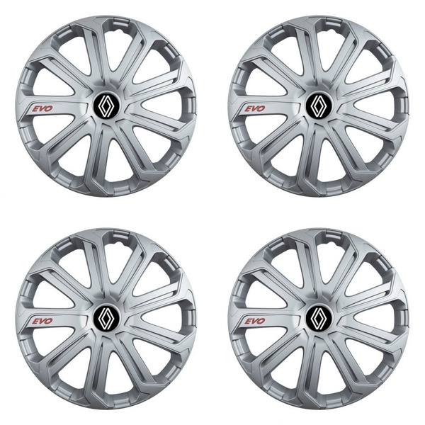 poklice pro Renault (nové logo) 14 Evo silver