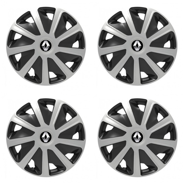 poklice pro Renault (staršie logo) pre dodávky 16 Craft silver and black