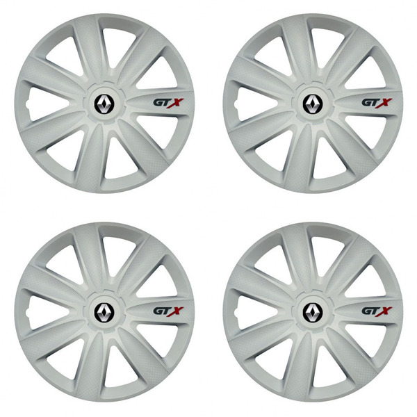 poklice pro Renault (staršie logo) 17 GTX carbon white