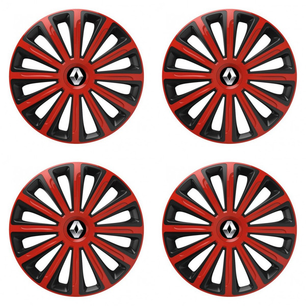 poklice pro Renault (staršie logo) 16 TREND red and black