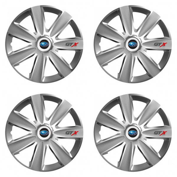 poklice pro Subaru 14 GTX CARBON silver