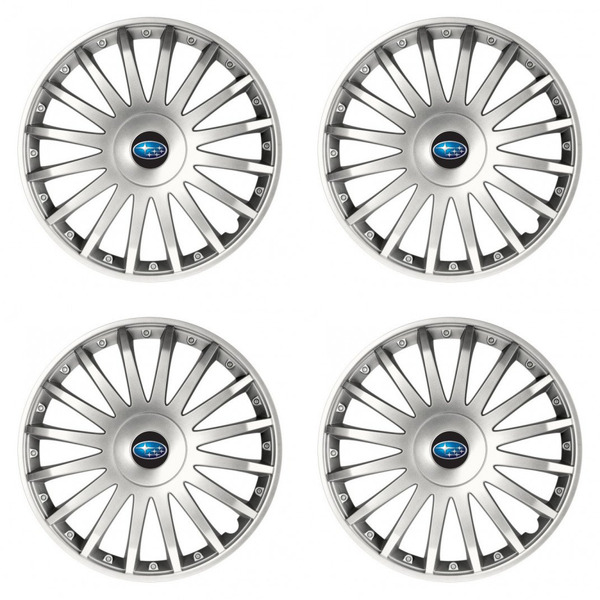 poklice pro Subaru 16 CRYSTAL silver
