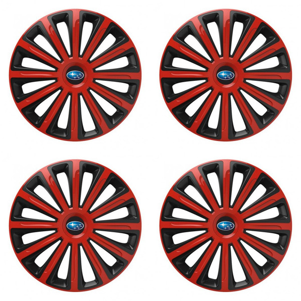 poklice pro Subaru 16 TREND red and black