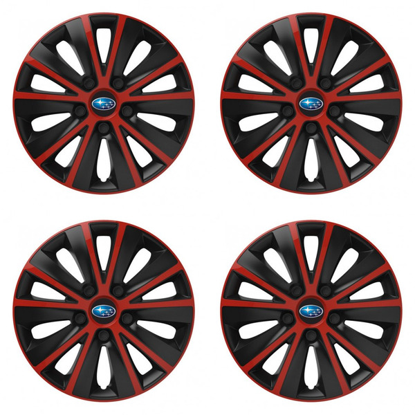 poklice pro Subaru 14 RAPIDE red and black