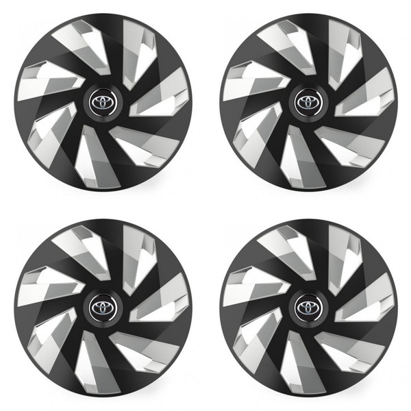 poklice pro Toyota 15 Vector RC black and silver