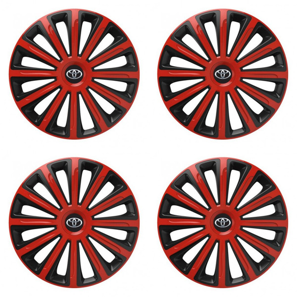 poklice pro Toyota 15 TREND red and black