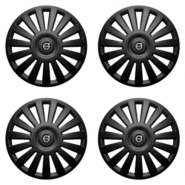 poklice pro Volvo (černé) 16 Luxury black