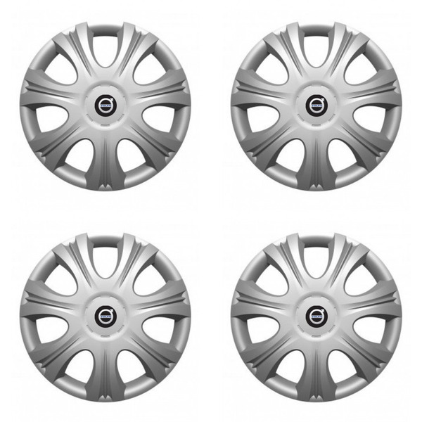 poklice pro Volvo (černé) 16 IMPULSE 16-VERSACO