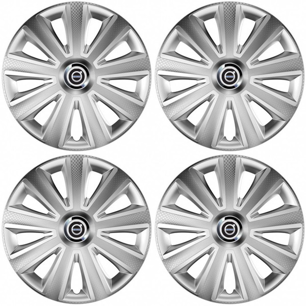 poklice pro Volvo (černé) 16 Aviator carbon RC 16 silver