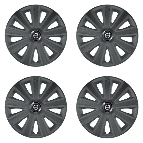 poklice pro Volvo (černé) 16 Aviator carbon RC16 grafite