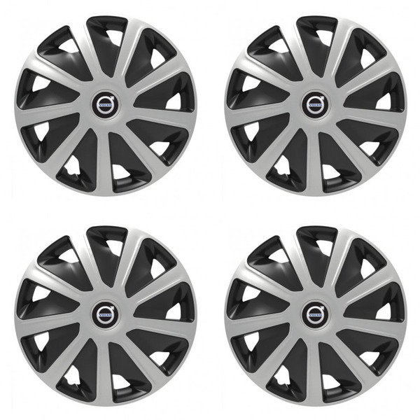 poklice pro Volvo (černé) pre dodávky 16 Craft silver and black